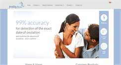 Desktop Screenshot of fertility-focus.com
